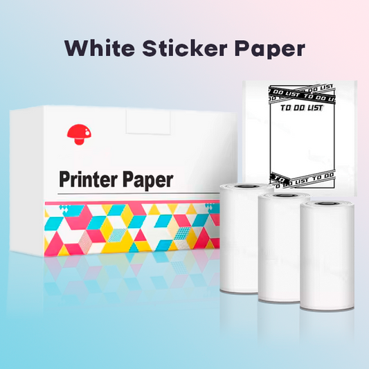 Pokopod™ - White sticker paper